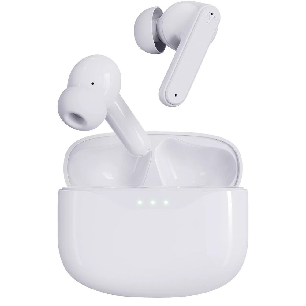 SOUNDWAVE A1 v2 Active Noise Cancelling Earbuds with Fast Charge - WHITE
